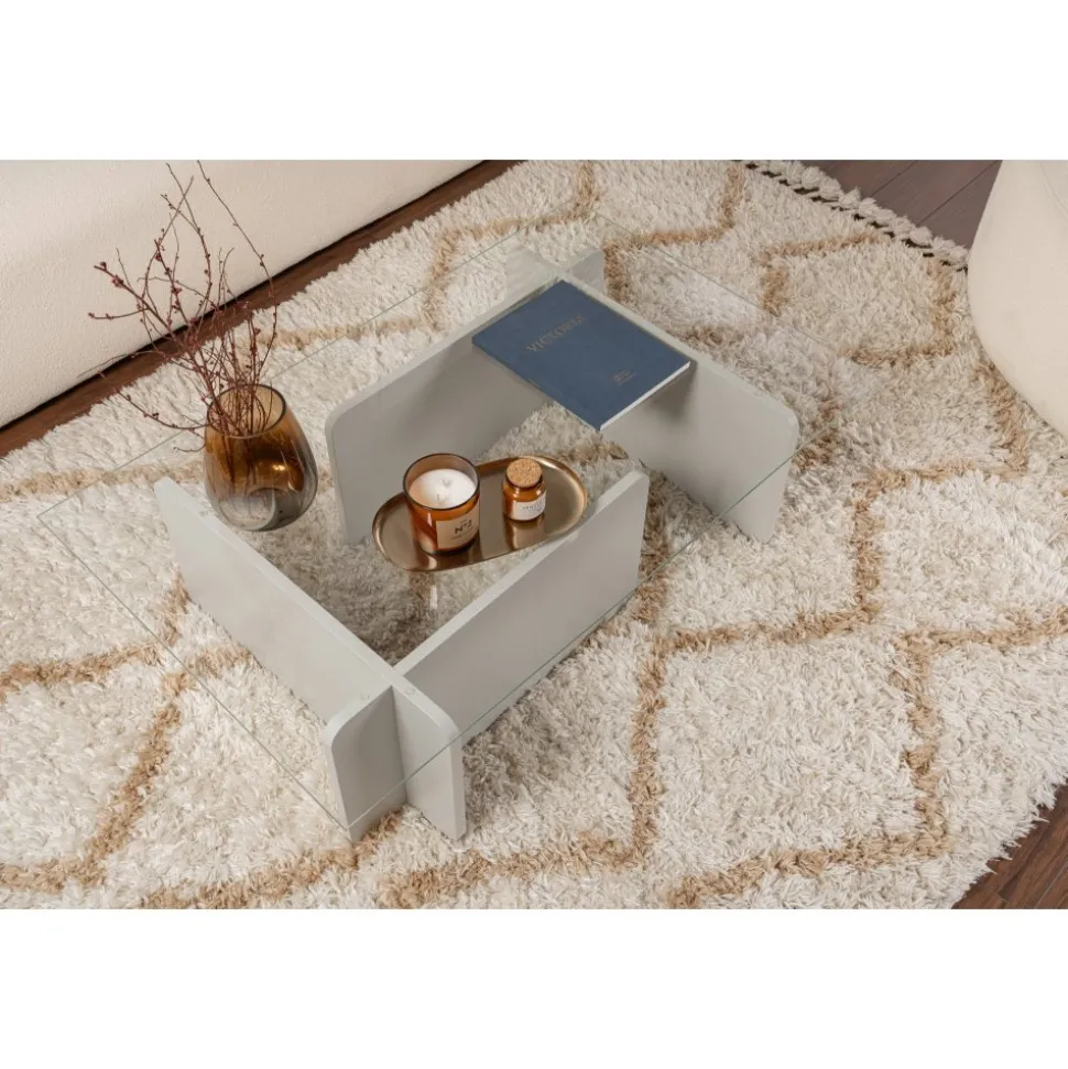 Flavio soffbord - Grå