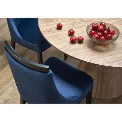 Float runt matbord i valnöt Ø137 cm