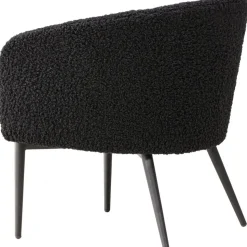 Fluffy fåtölj - Svart