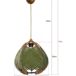 Folio taklampa - Grön