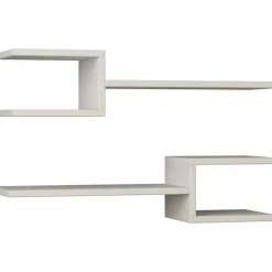 Fork vägghylla - Vit