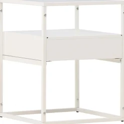 Fortaleza sidobord 40 x 40 cm - Vit