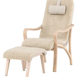 Fårö loungestol - Brun