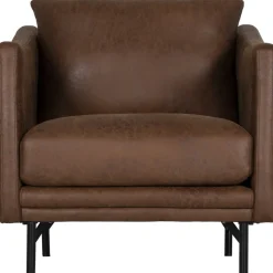 Fåtölj brunt vintage