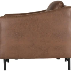 Fåtölj brunt vintage