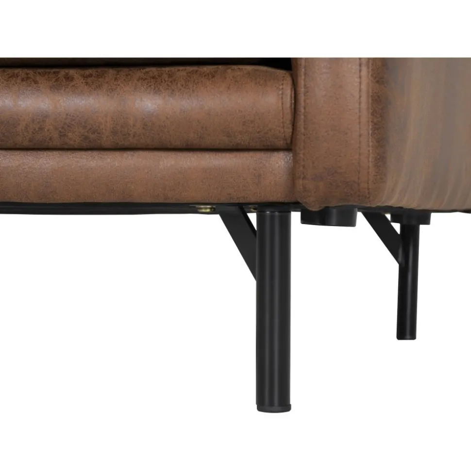 Fåtölj brunt vintage