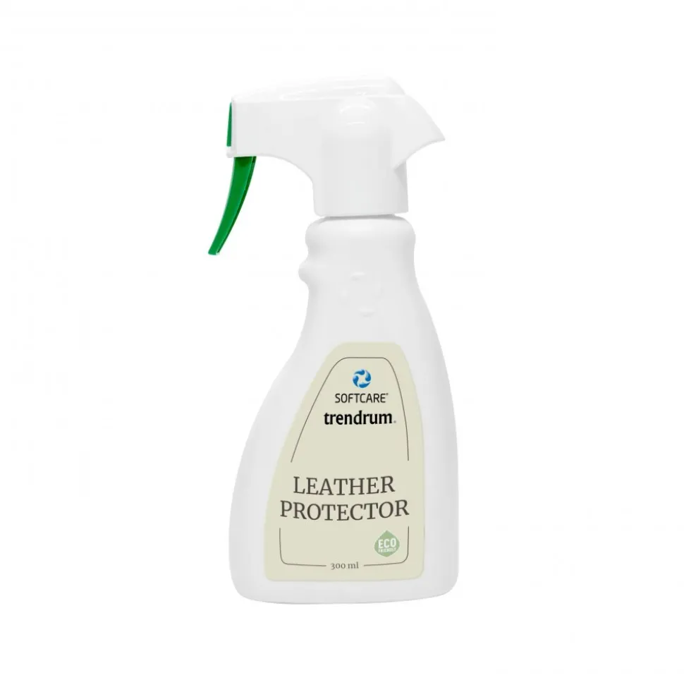 Fåtölj brunt vintage + Möbelvård Läderskydd