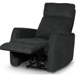 Fåtölj elektrisk ställbar mörkgrå + Fläckborttagare för möbler
