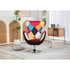 Fåtölj flerfärgad - Lucille + Textilrengöring för möbler