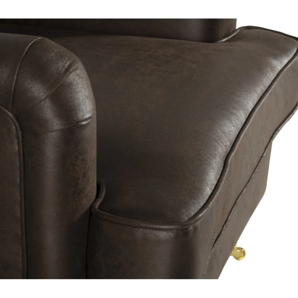 Fåtölj Howard brun klädsel - Watford + Fläckborttagare för möbler