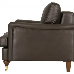 Fåtölj Howard brun klädsel - Watford + Textilrengöring för möbler