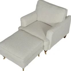 Fåtölj Howard i bouclé - Watford Deluxe