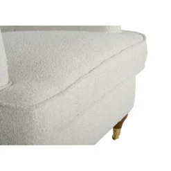 Fåtölj Howard i bouclé - Watford Deluxe + Textilrengöring för möbler