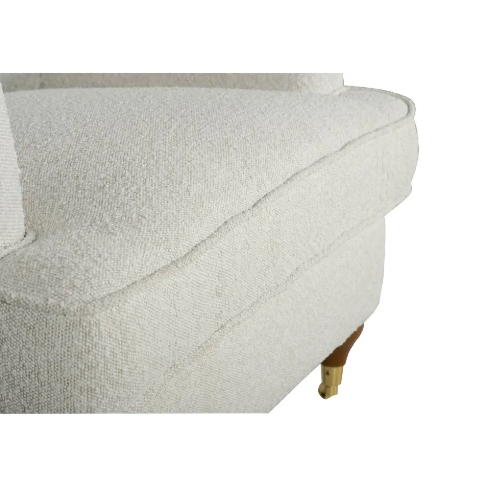 Fåtölj Howard i bouclé - Watford Deluxe + Möbeltassar