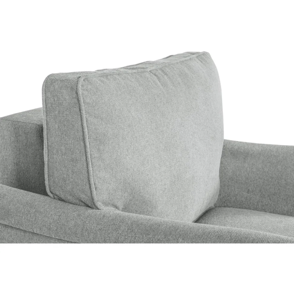 Fåtölj Howard i grått tyg + Textilrengöring för möbler