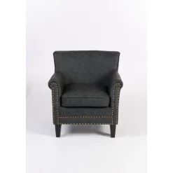 Fåtölj i antracit PU - Professor