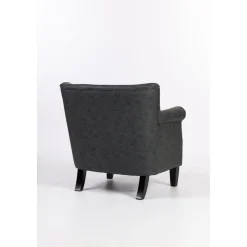 Fåtölj i antracit PU - Professor