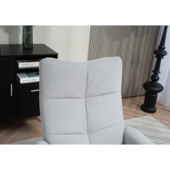 Fåtölj med fotpall - Ställbar + Textilrengöring för möbler