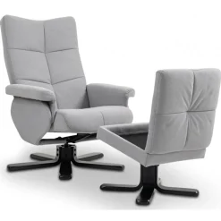 Fåtölj med fotpall - Ställbar + Textilrengöring för möbler