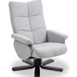 Fåtölj med fotpall - Ställbar + Möbeltassar