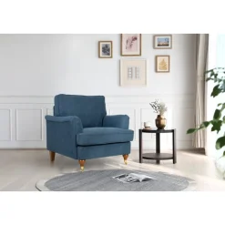 Fåtölj mörkblå - Howard