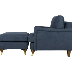 Fåtölj mörkblå - Howard + Textilrengöring för möbler