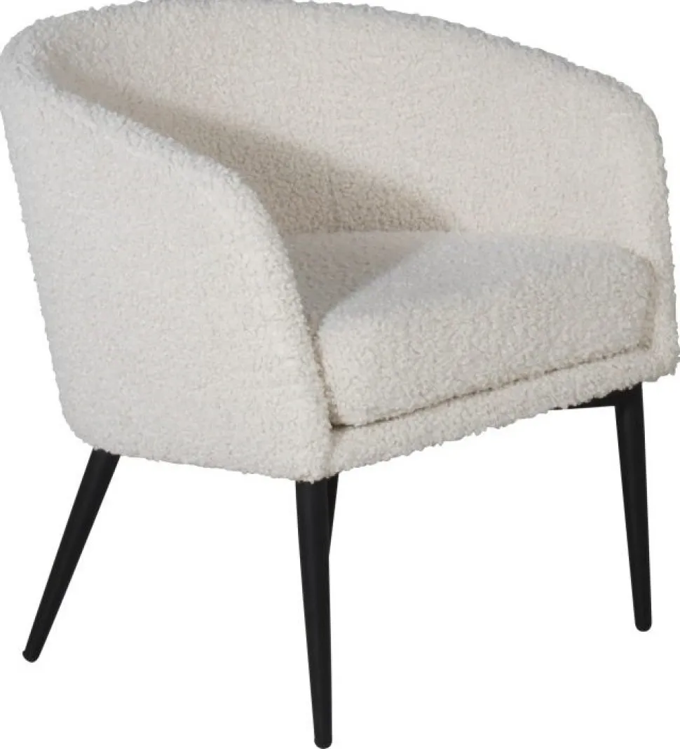 Fåtölj offwhite - Boucle + Textilrengöring för möbler