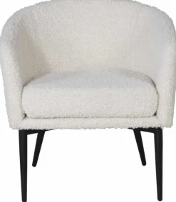 Fåtölj offwhite - Boucle + Textilrengöring för möbler