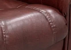 Fåtölj oxblod PU - Rom