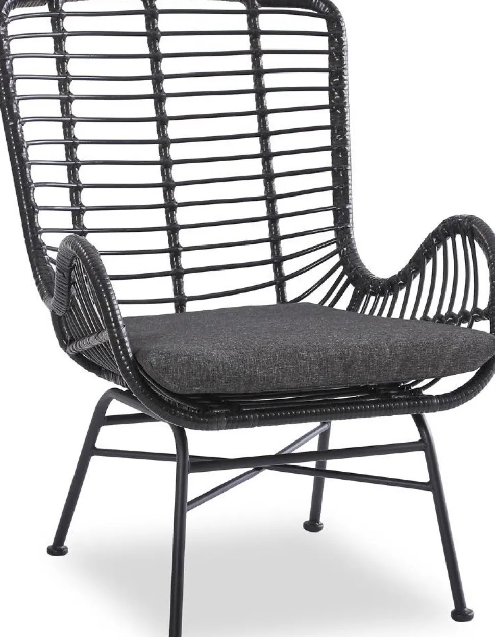 Fåtölj Svart - Minos + Textilrengöring för möbler