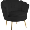 Fåtölj svart sammet - Kingsley + Möbeltassar