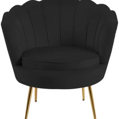 Fåtölj svart sammet - Kingsley + Textilrengöring för möbler