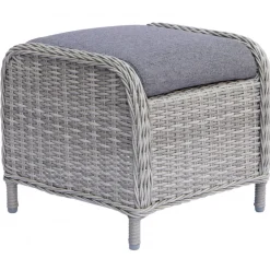 Fåtöljset med fotpallar och sidobord + Fläckborttagare för möbler