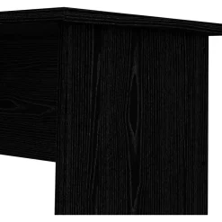 Function Plus skrivbord 110 x 48,5 x 76 cm - Svart ask + Möbeltassar