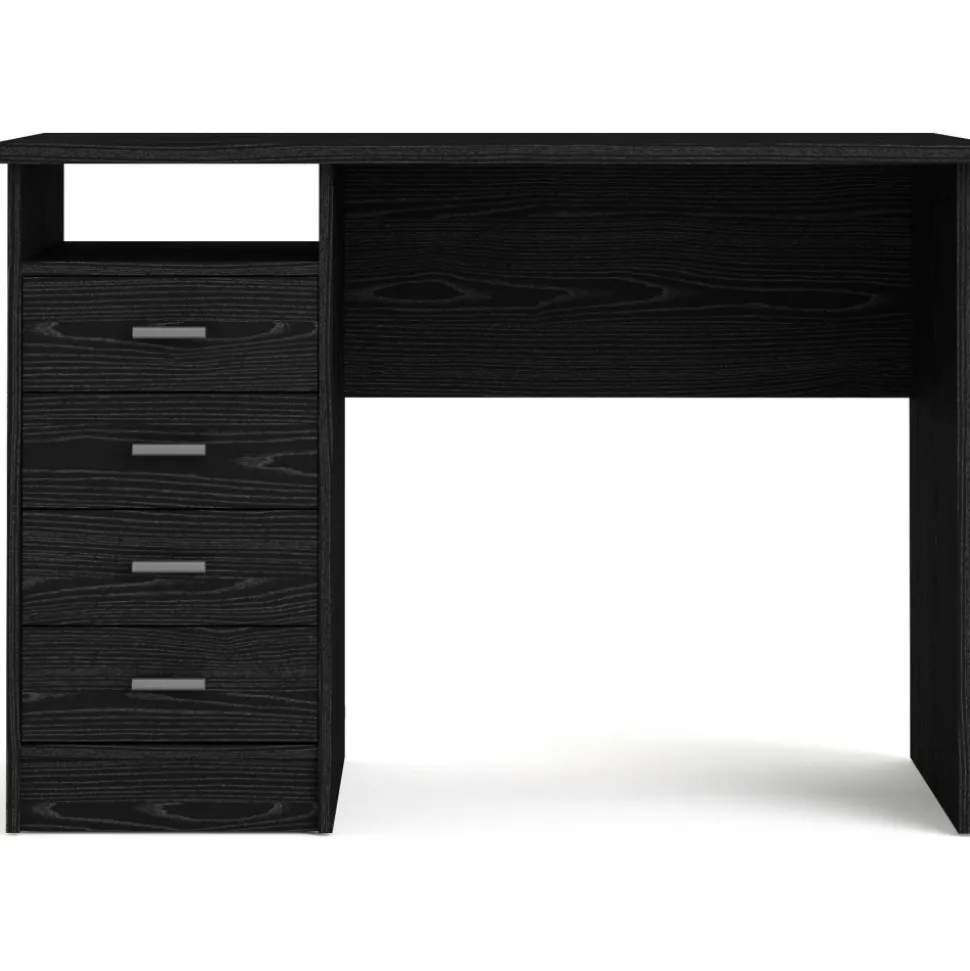 Function Plus skrivbord 110 x 48,5 x 76 cm - Svart ask