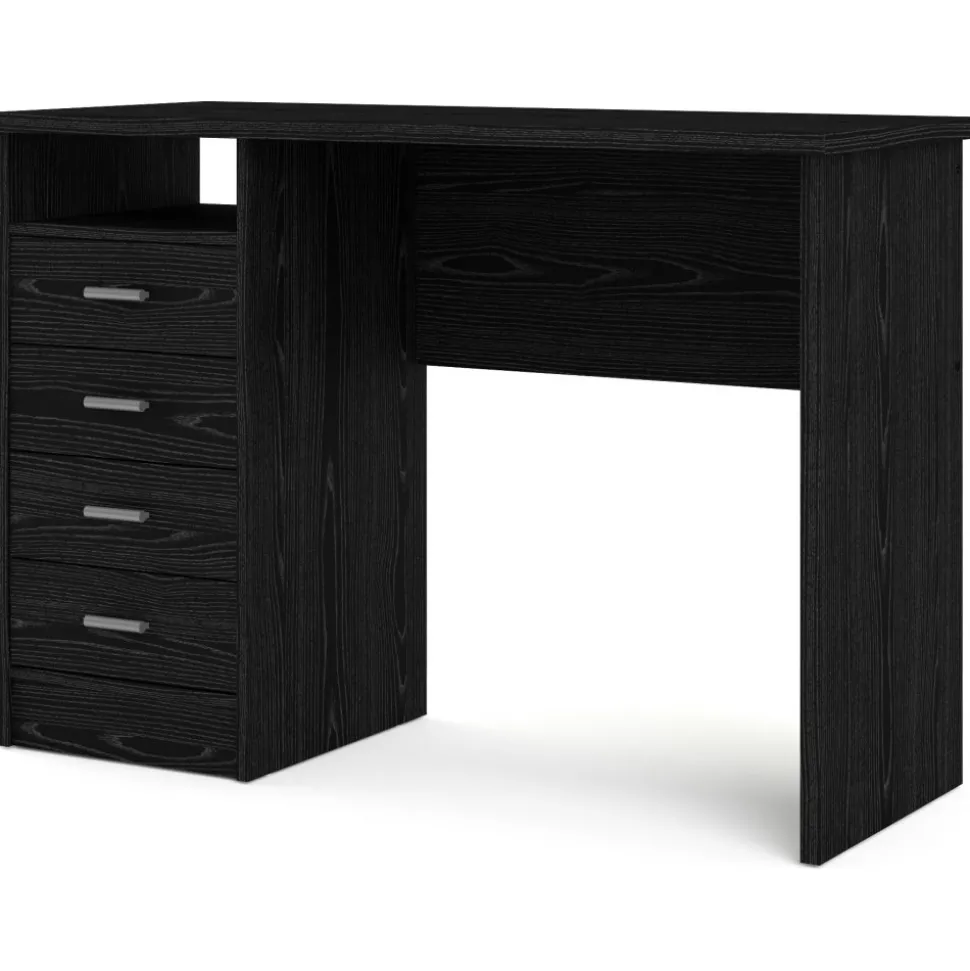 Function Plus skrivbord 110 x 48,5 x 76 cm - Svart ask