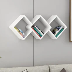 Galaxis vägghylla Vit