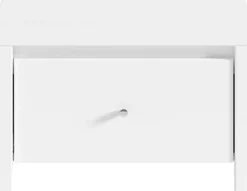 Garland sängbord - Vit