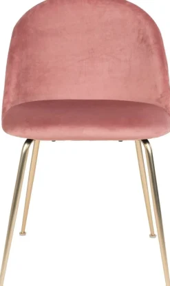 Geneve Matstol - Rosa/mässing