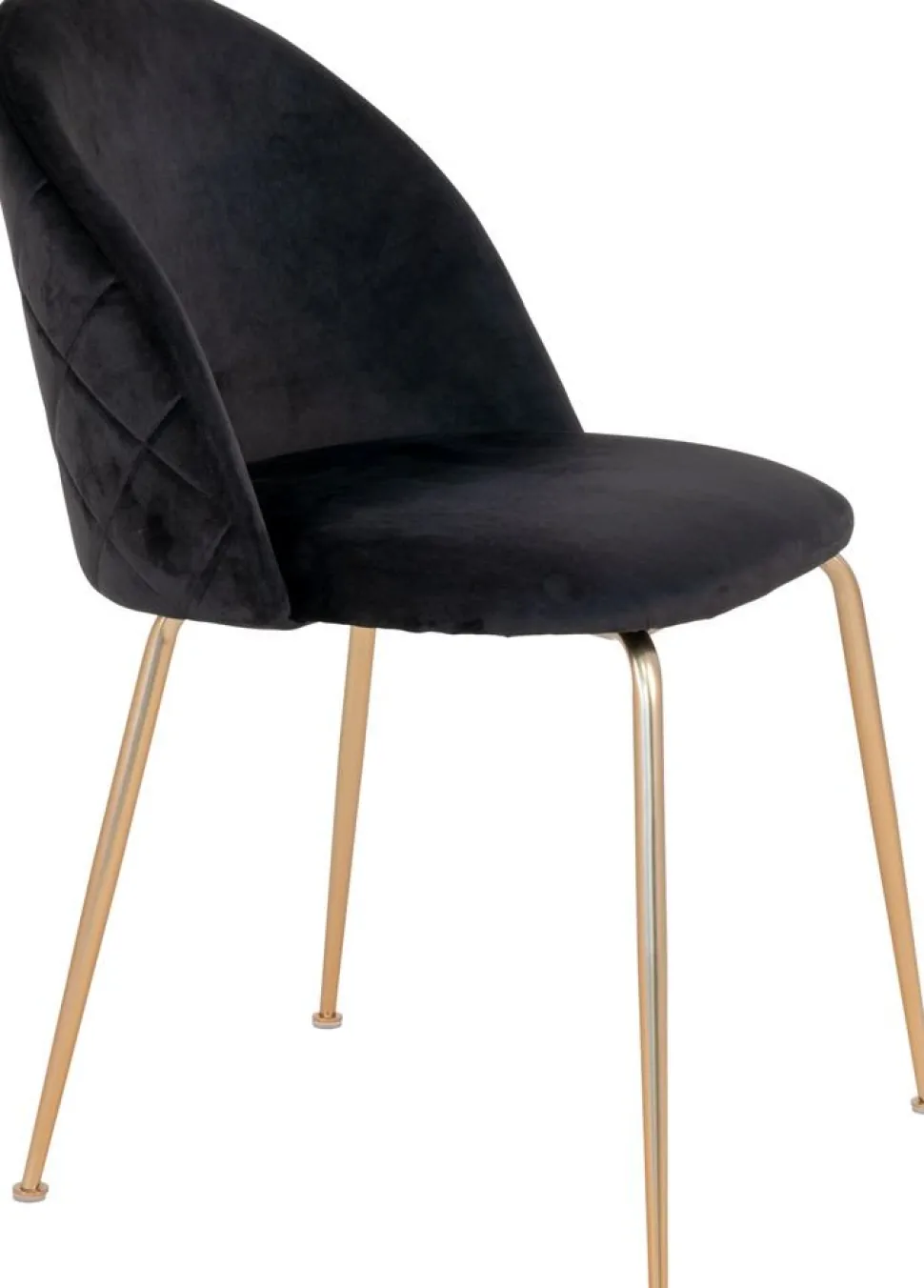 Geneve Matstol - Svart/mässing