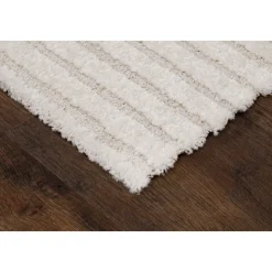 Genova Zen maskinvävd matta Vit