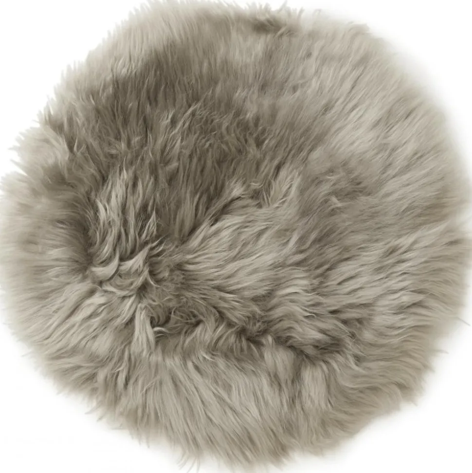 Gently sittdyna Taupe - Ø34 cm