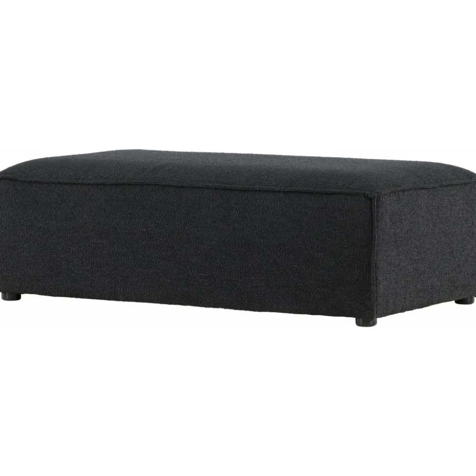 Gillholmen sittpuff - Svart boucle