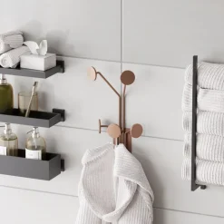 Giraffe klädhängare - Koppar