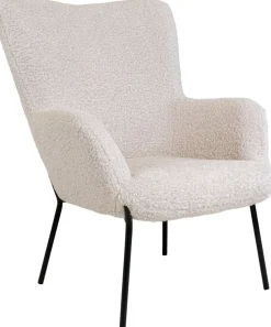 Glasgow Fåtölj - Vit/svart