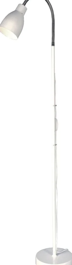 Golvlampa vit 136 cm hög