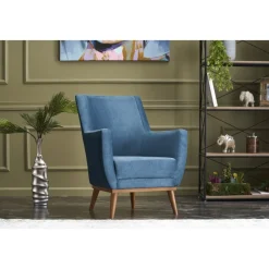 Gonca fåtölj - Blå