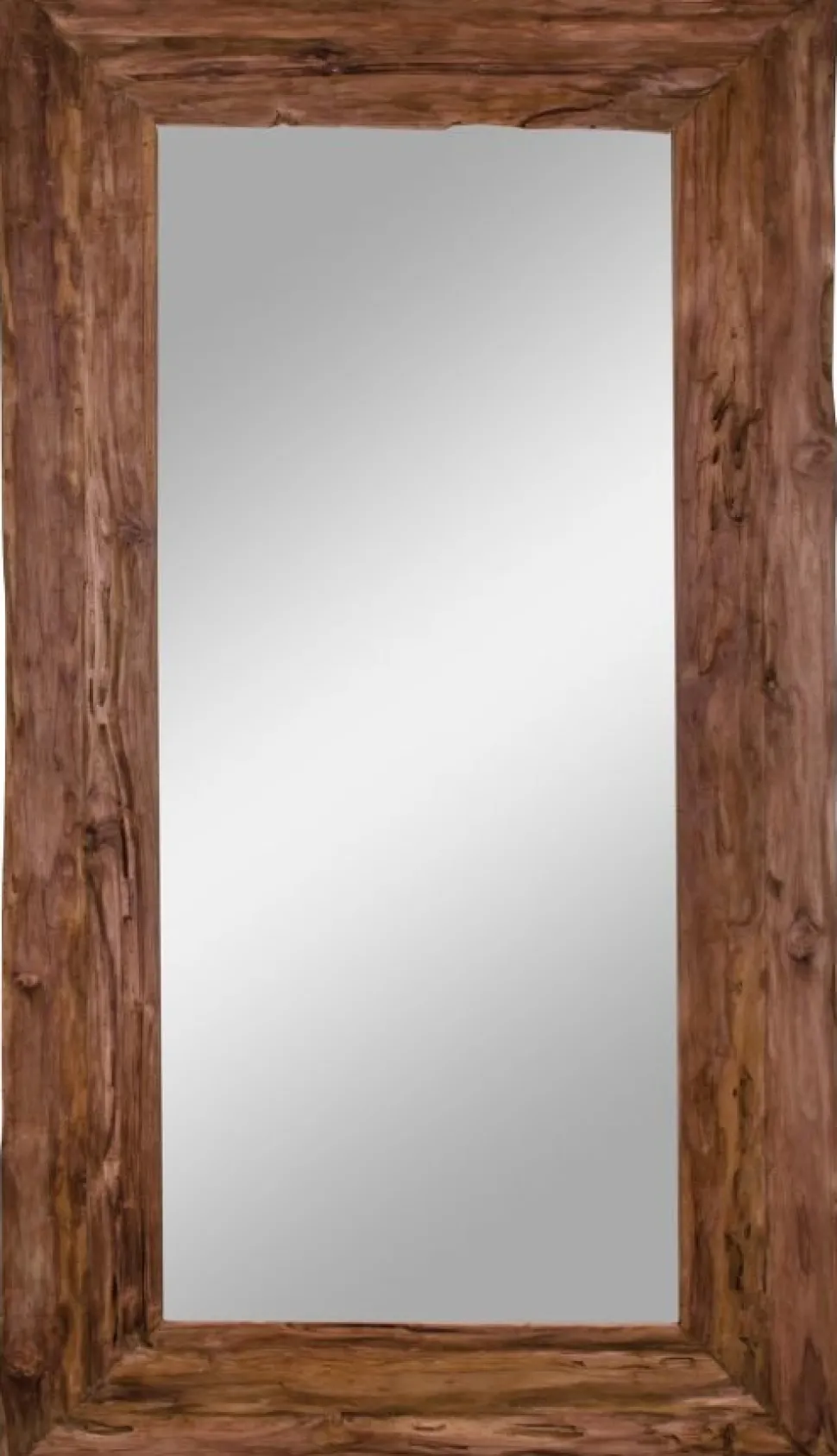 Granada Helkroppsspegel 180 cm - Teak + Glas och Kristallrengöring