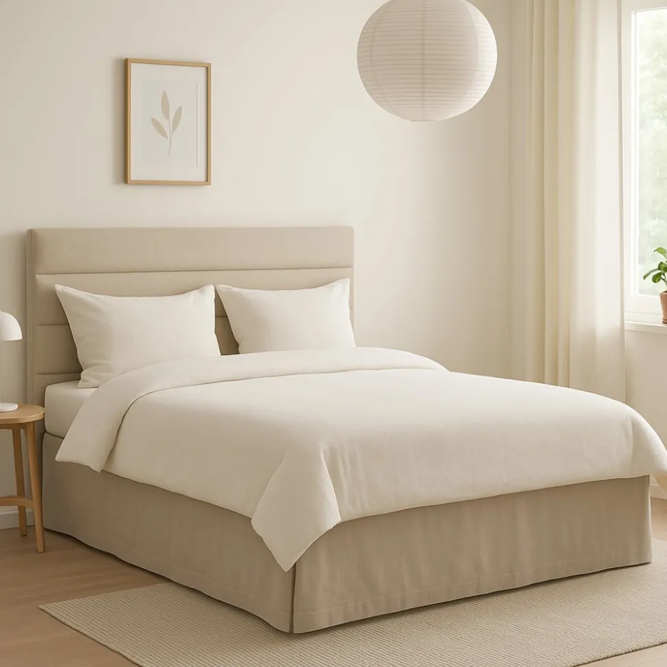 Grand sänggavel 105 x 120 cm - Beige