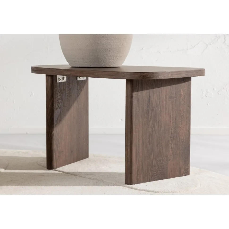 Grönvik sidobord 70 x 45 cm - Mocca